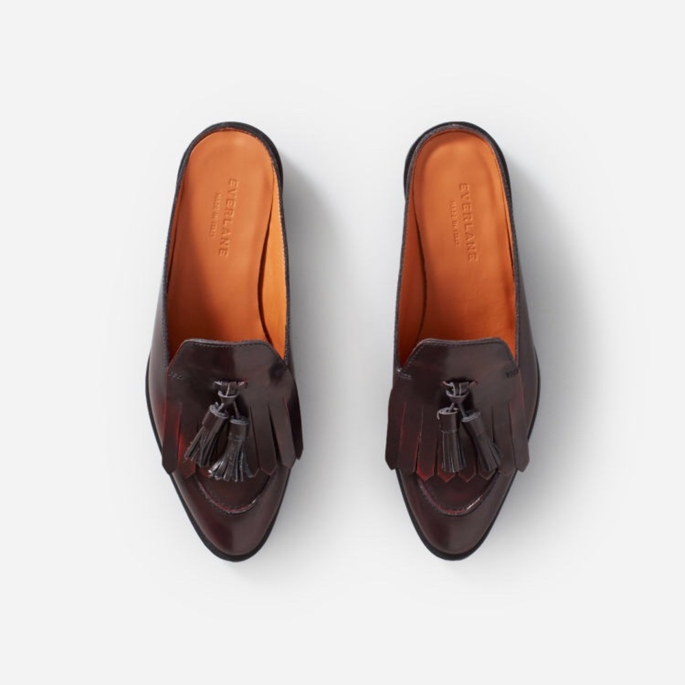 Everlane Modern Tassel Loafer Mule